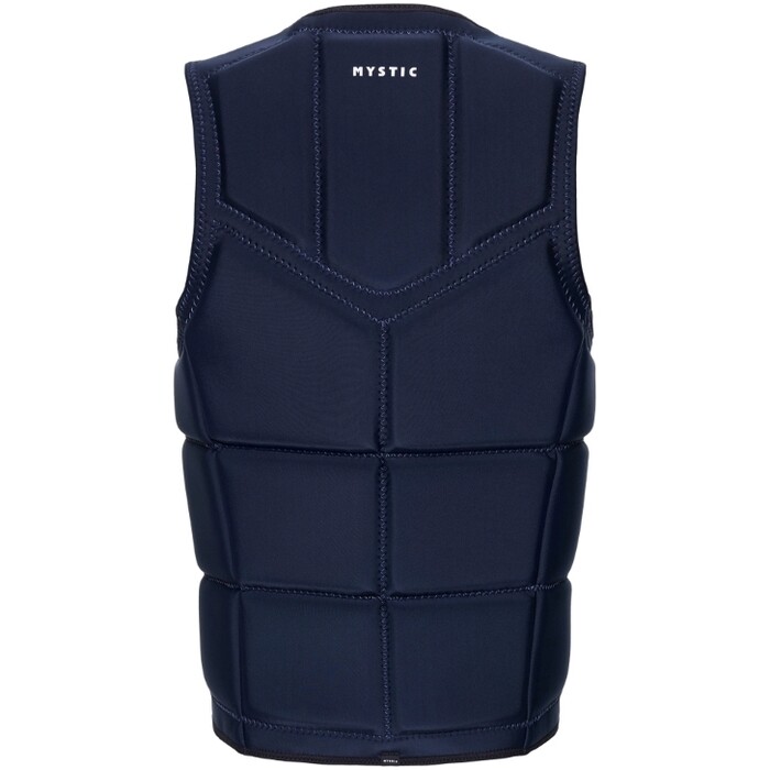 2024 Mystic Mens Brand Front Zip Wake Impact Vest 35005.240215 - Navy